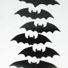 Beistle Black Bat Silhouette Paper Cutouts Set