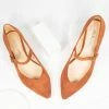 Demfon International (Chelsea Crew) Chelsea Crew Brown Suede Prime Mary Jane Flats