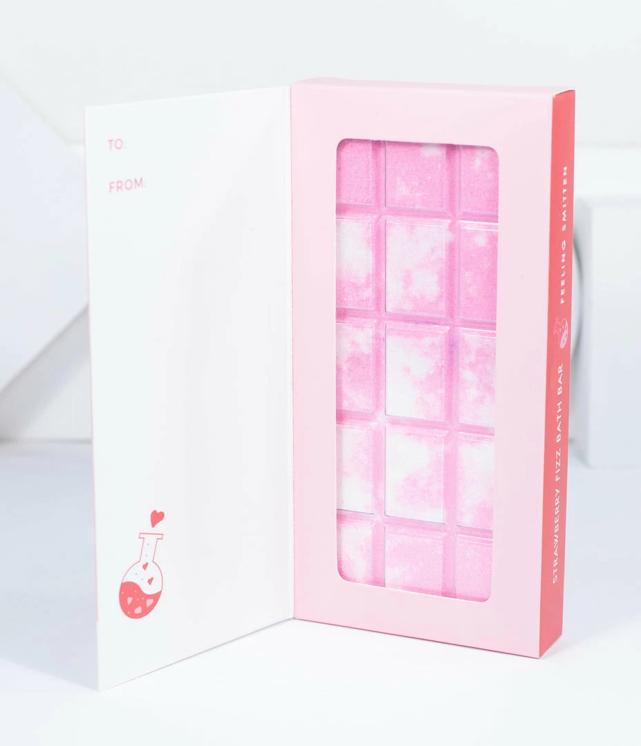 Faire (Feeling Smitten) Gifts & Home Strawberry Fizz Rainbow Bath Bar