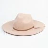 Anarchy Street 1970s Beige Wool Wide Brim Western Hat