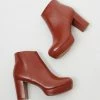 Demfon International (Chelsea Crew) Chelsea Crew Rust Disco Booties 1960s