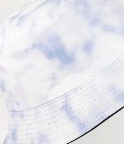 FAME Accessories 1980s & 1990s Blue Tie Dye Bucket Hat