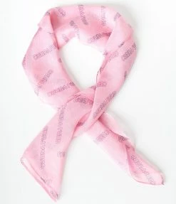 1950s Hasbro Gaming X Unique Vintage Pink Candyland Print Hair Scarf