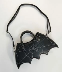 Unique Vintage Black Bat Purse Handbags