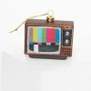 Cody Foster Retro Television Glass Ornament Accessories