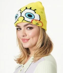 Concept 1 Spongebob Roll Down Beanie Accessories