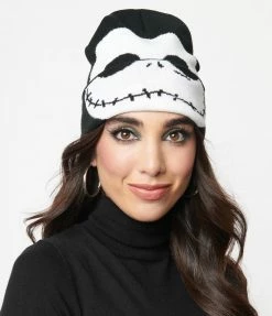Concept 1 Jack Skellington Roll Down Beanie Accessories