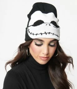 Concept 1 Jack Skellington Roll Down Beanie Accessories