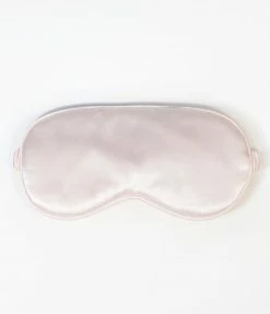 Faire (AN Wholesale) Accessories Light Pink Silk Eye Sleep Mask
