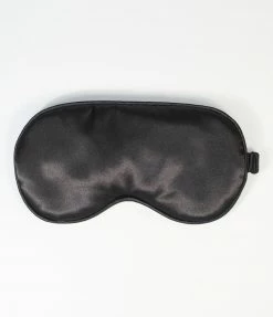 Faire (AN Wholesale) Black Silk Eye Sleep Mask Accessories