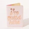 Ban.do Light Pink Outta Here Passport Holder Gifts & Home