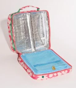 Ban.do Handbags Multicolor Daisy Print Square Lunchbag