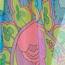 Barbie X Unique Vintage In Blooms Coverup Tops