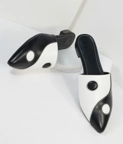MCLC Shoes Yin & Yang Balancing Act Mules