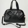Lifestyle Group (UK) Ltd Black Vintage Bow Handbag