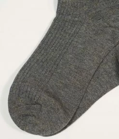Accessories Unique Vintage Charcoal Sparkle Crew Socks