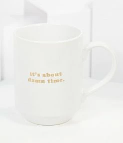 FRINGE STUDIO, LLC Accessories About Damn Time Coffee Mug