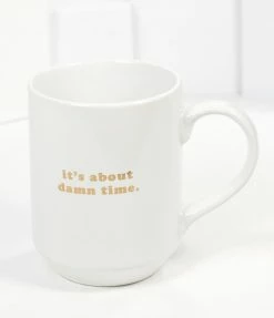 FRINGE STUDIO, LLC Accessories About Damn Time Coffee Mug