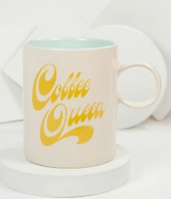 FRINGE STUDIO, LLC Coffee Queen Ceramic Mug Accessories