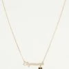 Joia Capricorn Zodiac Gold Dainty Necklace Accessories