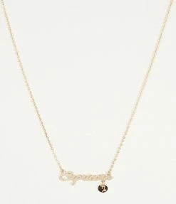 Joia Capricorn Zodiac Gold Dainty Necklace Accessories