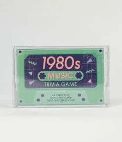 Chronicle Books 1980s Music Trivia Game
