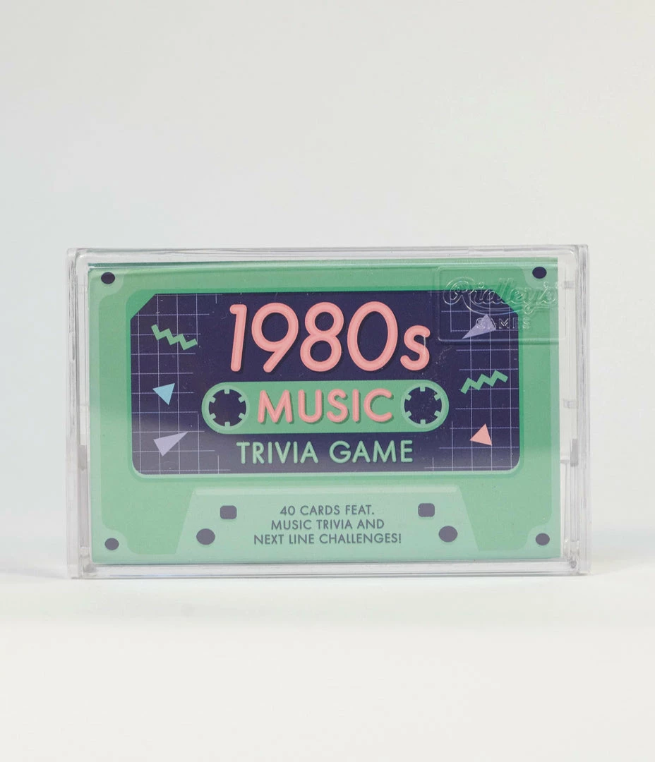 Chronicle Books 1980s Music Trivia Game