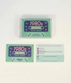 Chronicle Books 1980s Music Trivia Game