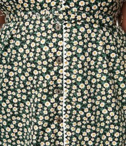 Lifestyle Group (UK) Ltd Plus Size Black & White Daisy Midi Dress