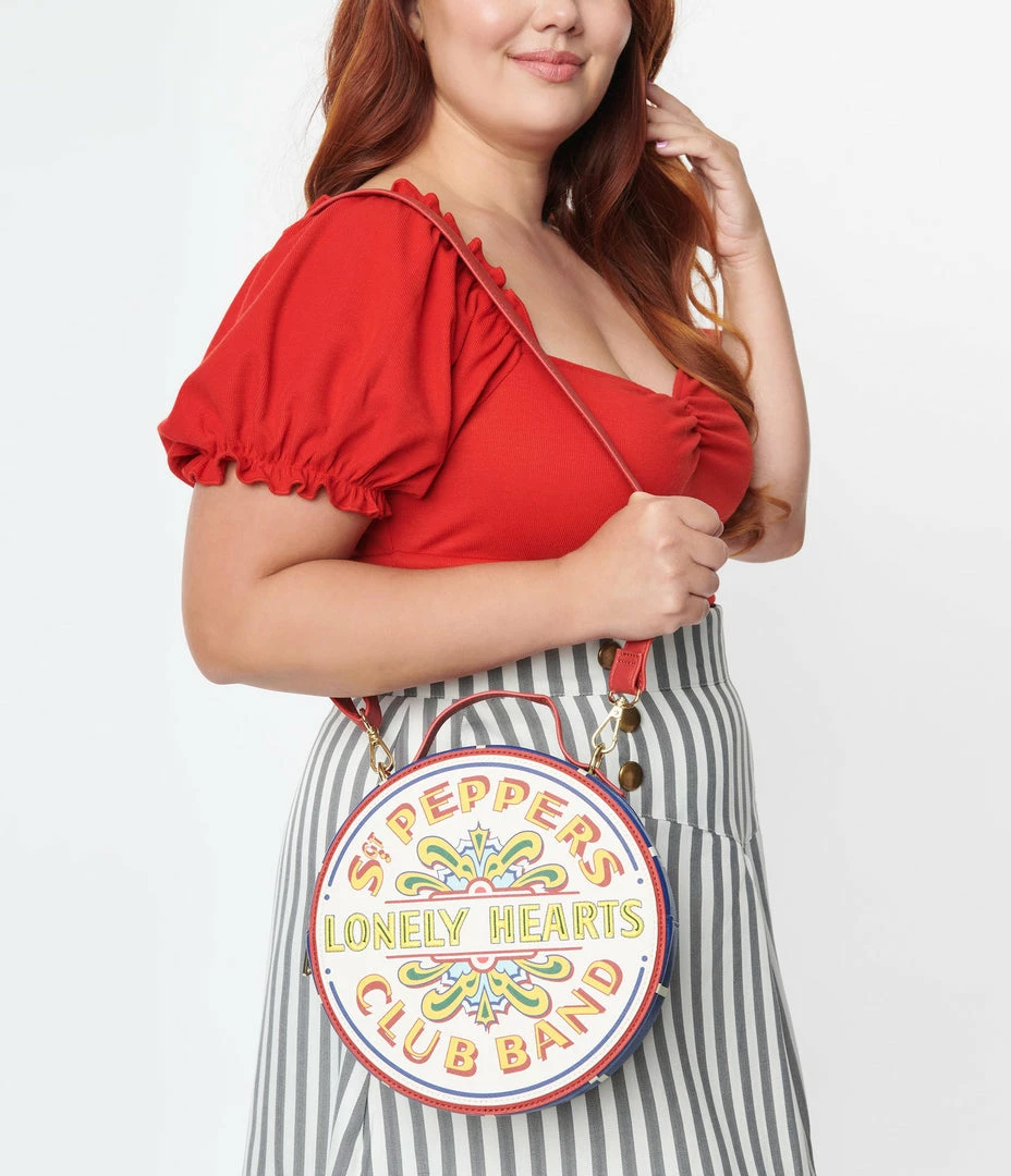 Loungefly Sgt Peppers Beatles Crossbody Bag 1970s