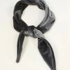 Faire (I'm With The Band) Dark Grey Velvet Scarf