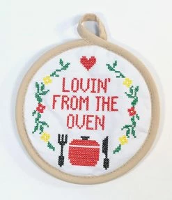 Lifetime Brands (Fred & Friends) Accessories Lovin From The Oven Stitch Potholder