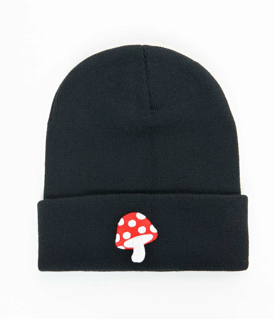 Ana Accessories Black Mushroom Beanie