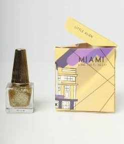 Faire (Deco Miami) Gold Little Alien Nail Lacquer