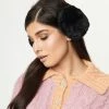 AC City Black Fur Earmuffs Accessories