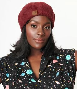 Joia Berry Knit Beret Accessories