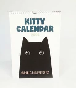 Faire (Daniella Illustrates) Kitty 2022 Wall Calendar