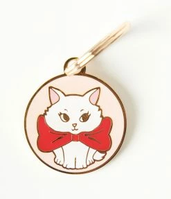 Erstwilder Kitten Bow Pet Collar Enamel Charm Accessories