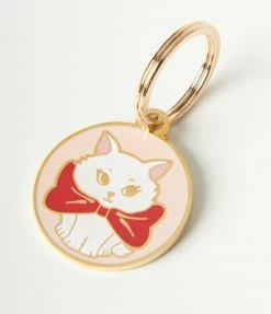 Erstwilder Kitten Bow Pet Collar Enamel Charm Accessories