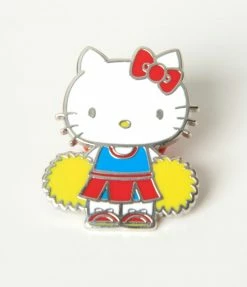 Hello Kitty X Erstwilder Cheerleader Enamel Pin Accessories