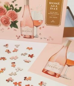 Chronicle Books Accessories Rose All Day Five Hundred Piece Puzzle Set