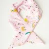 Unique Vintage Pink & Fairytale Print Hair Scarf
