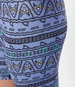 Bottoms Jaws X Unique Vintage Shark Bite Bike Shorts