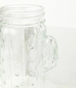Faire (Weddingstar Inc.) Glass Cactus Mason Jar Cup Accessories