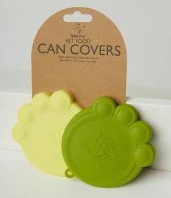 Finelines (ORE) Green Paw Pet Food Can Cover Set Accessories