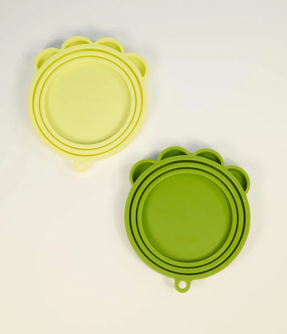 Finelines (ORE) Green Paw Pet Food Can Cover Set Accessories