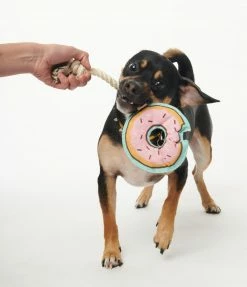 Finelines (ORE) Accessories Pink Donut Rope Dog Toy