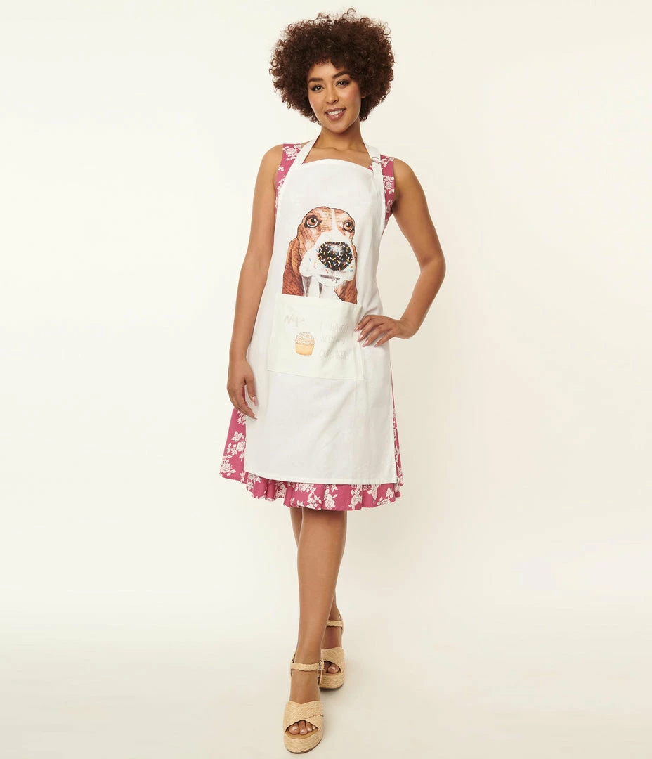 Finelines (Boston International) Accessories Cupcake Dog Kitchen Apron