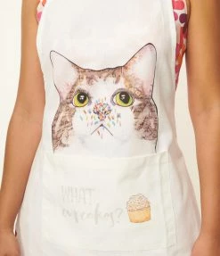 Finelines (Boston International) Cupcake Cat Kitchen Apron