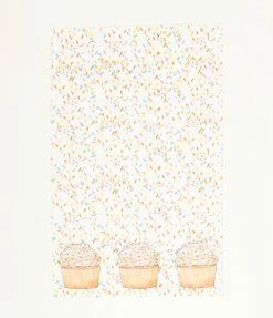 Finelines (Boston International) Accessories Cupcake Dog Tea Towel Set